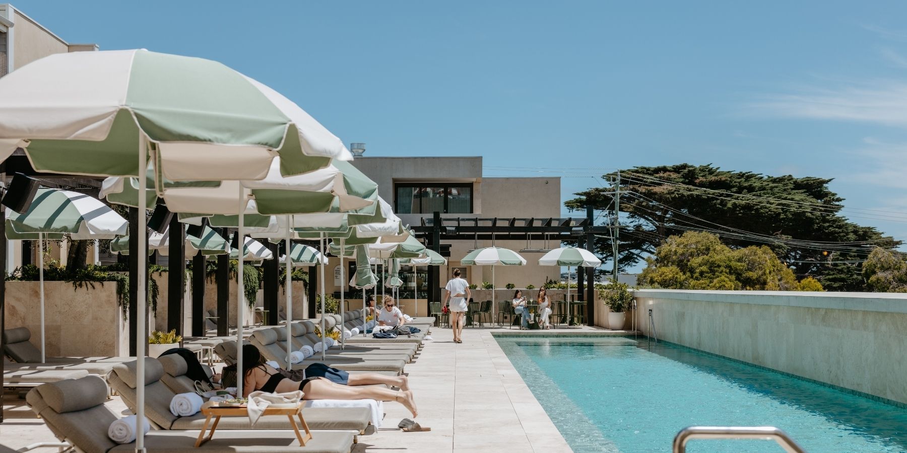 Poolside Mornington Peninsula Summer 